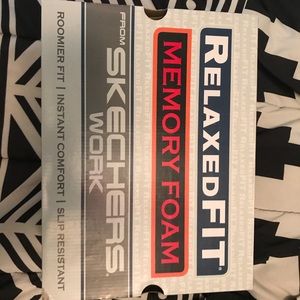 Sketchers non-slip work shoes